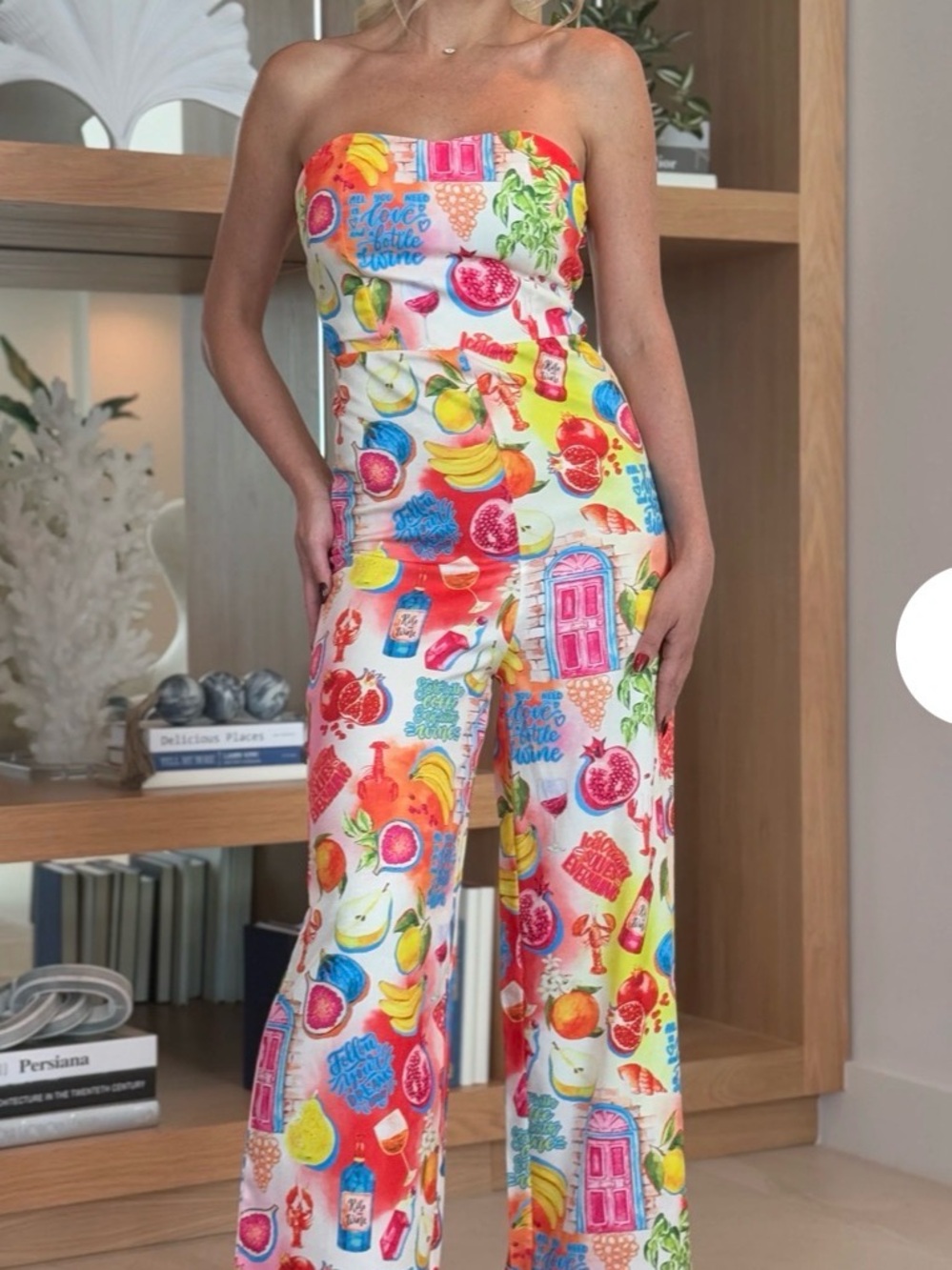 Fruit Print Resort Jumpsuit – Endless Moon Style